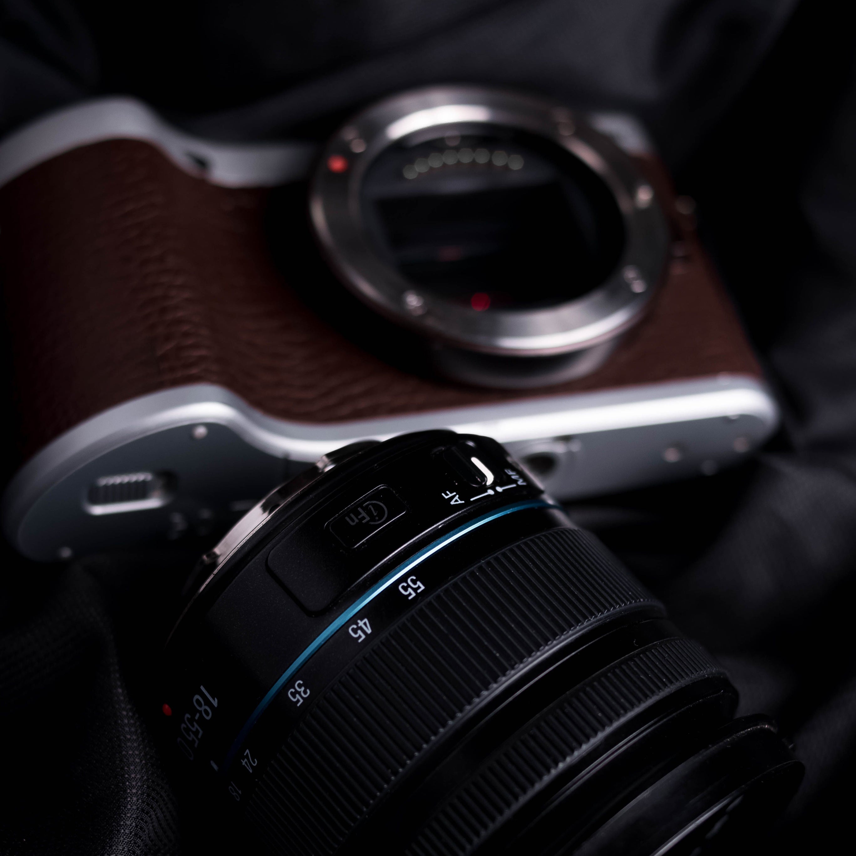 Kamera und Foto