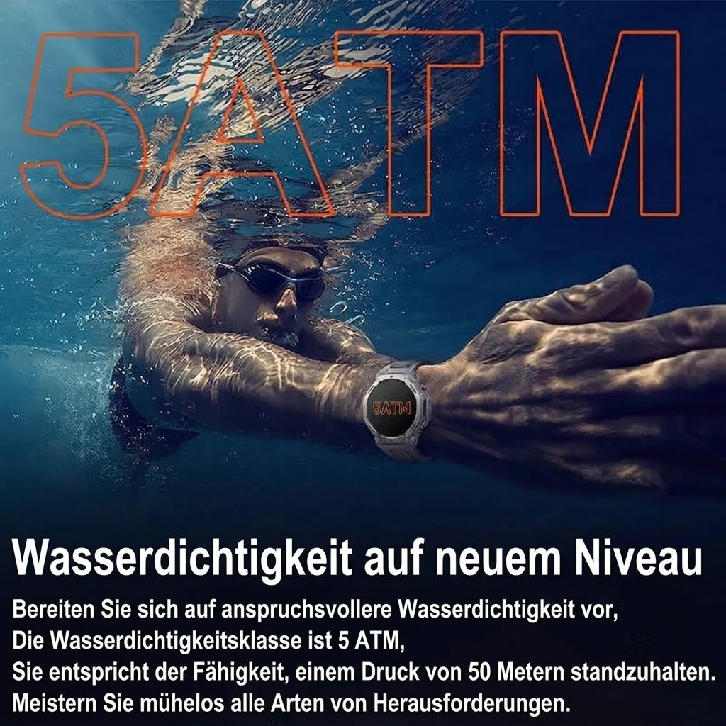 AqakFit Fitnessuhr Zum Schwimmen
