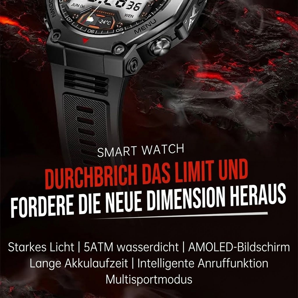 AqakFit Fitnessuhr Zum Schwimmen
