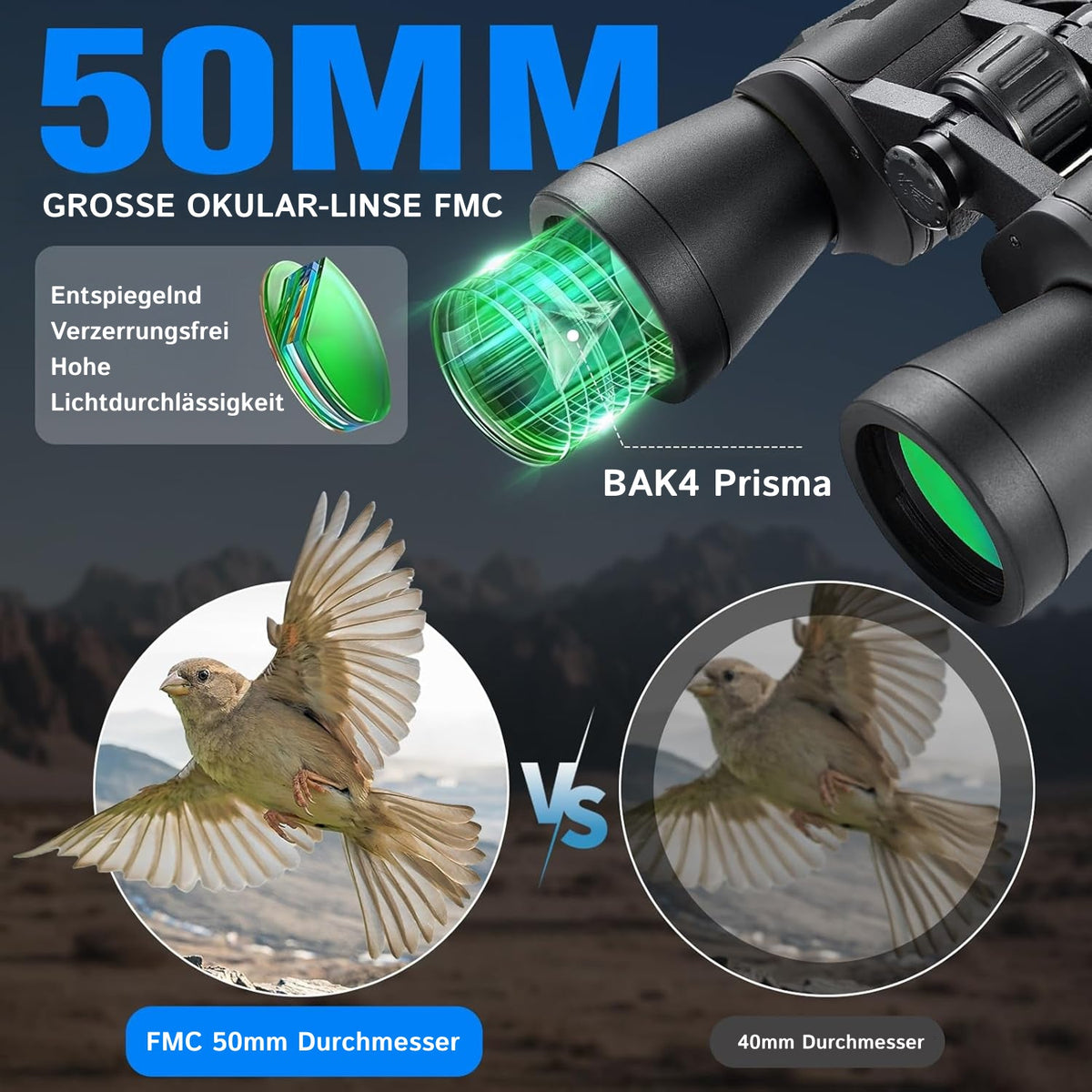 AviZoome Fernglas Für Vogelbeobachtung