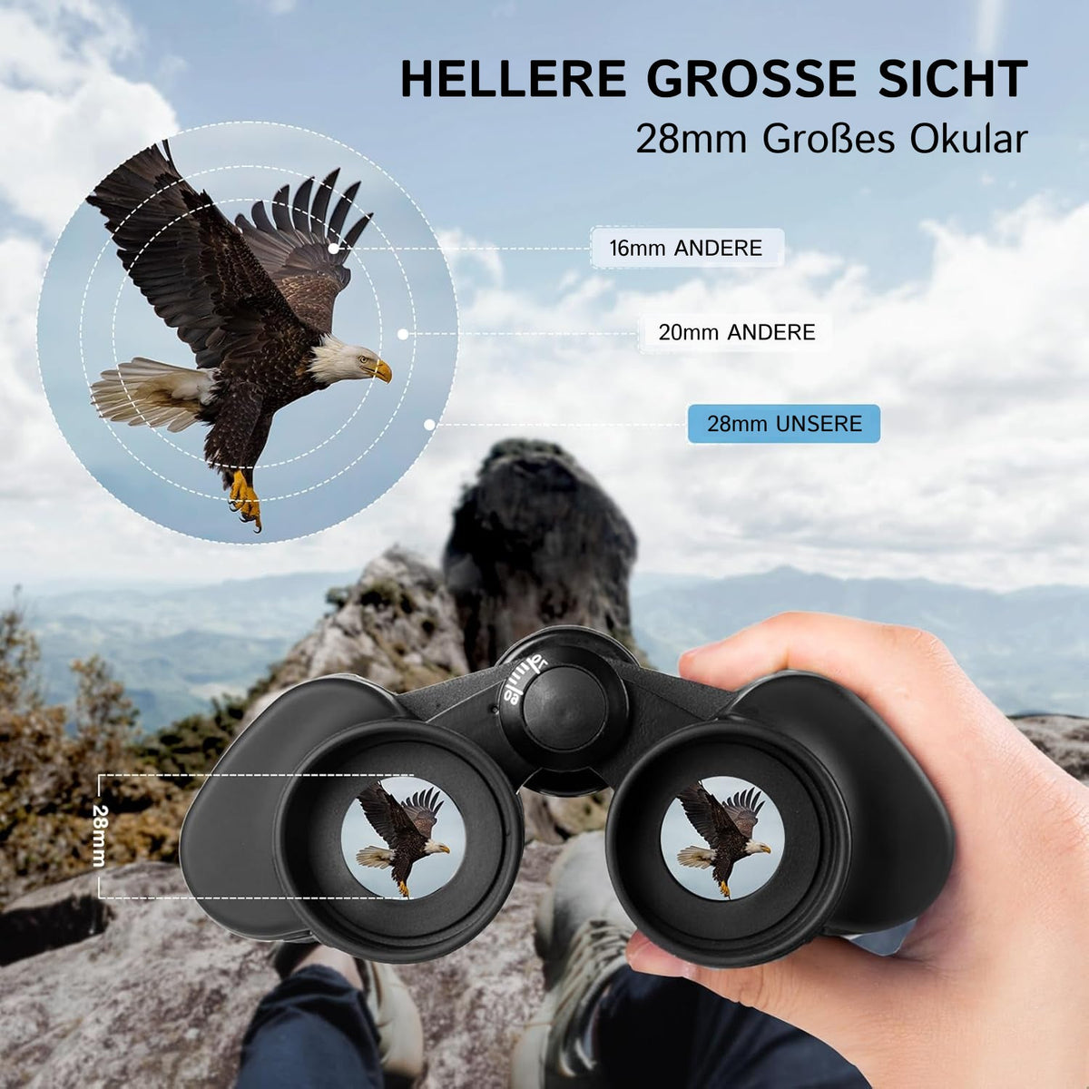 AviZoome Fernglas Für Vogelbeobachtung