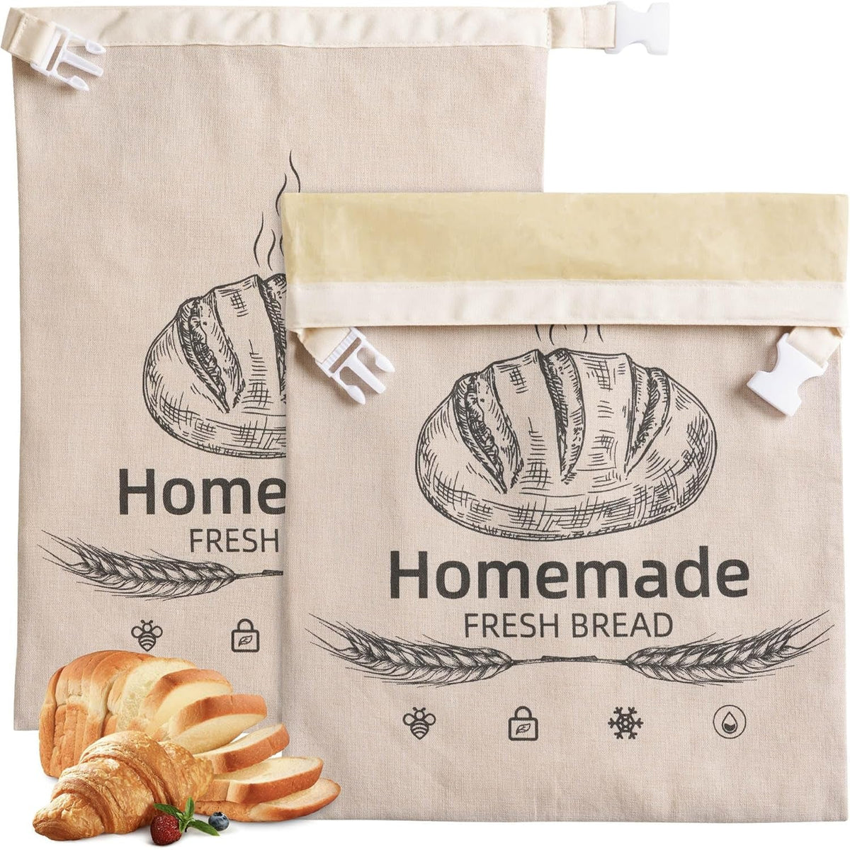 BeeLoafa Bienenwachs Brotbeutel