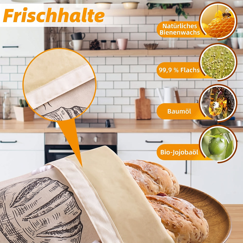 BeeLoafa Bienenwachs Brotbeutel