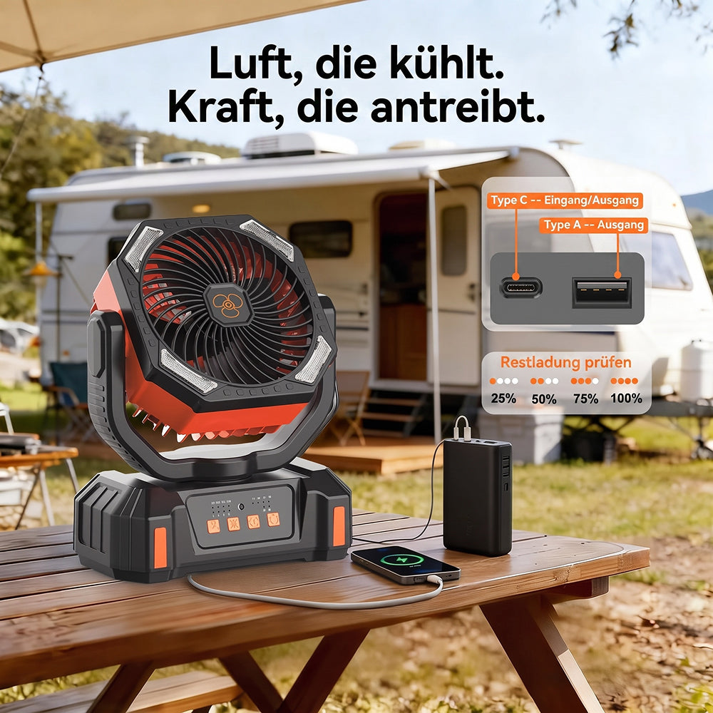 CampiBrez Camping Ventilator