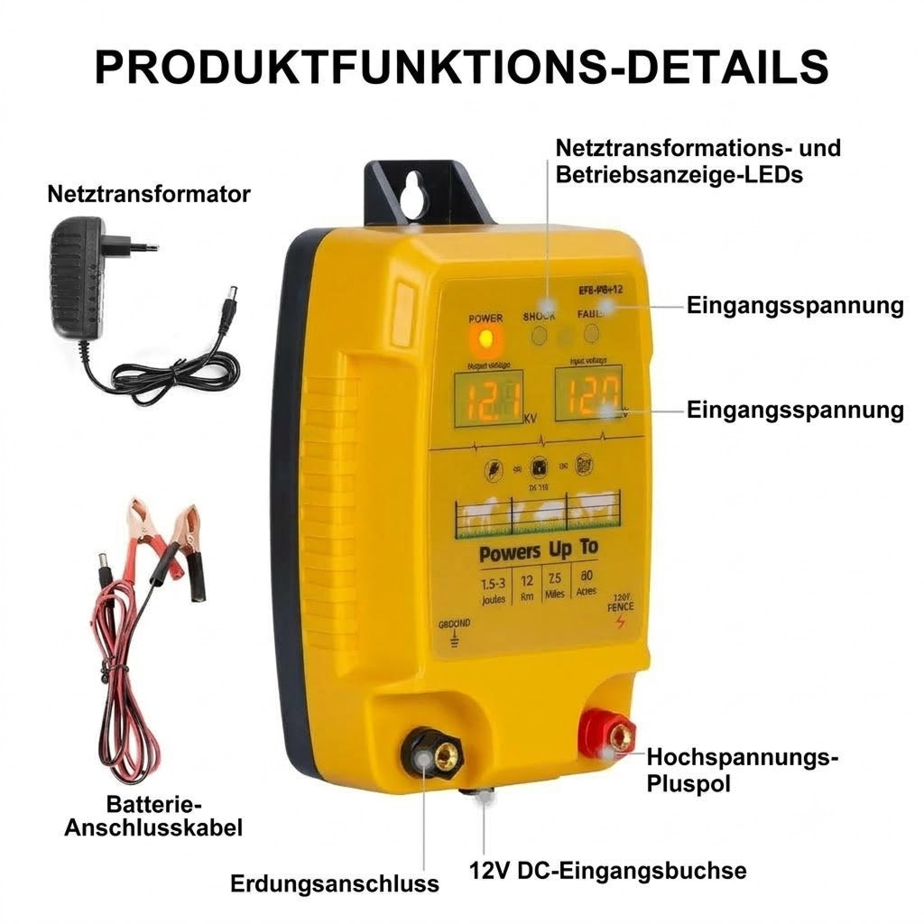 Chargexta Weidezaungerät Für Hühner