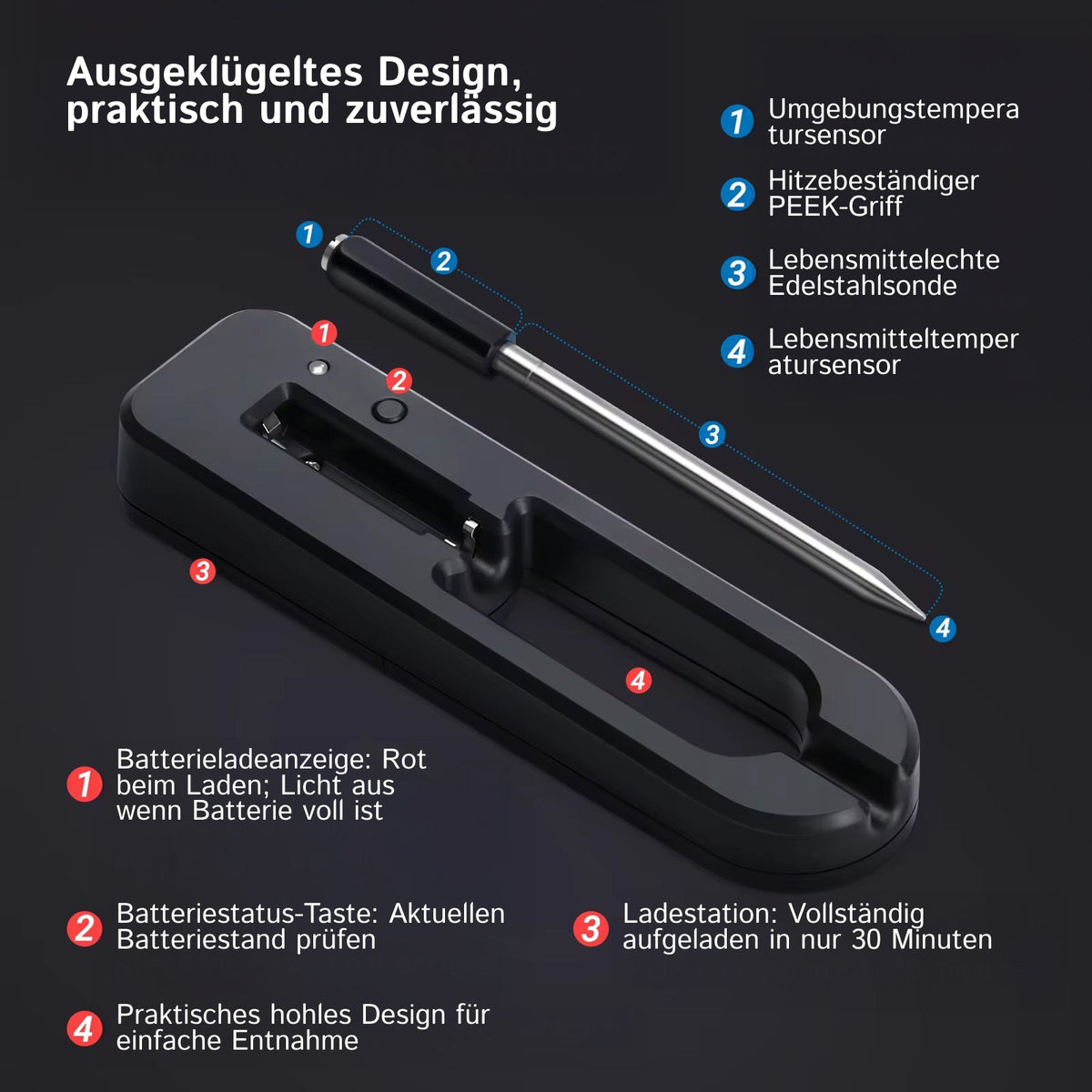 Chefabot Bratenthermometer