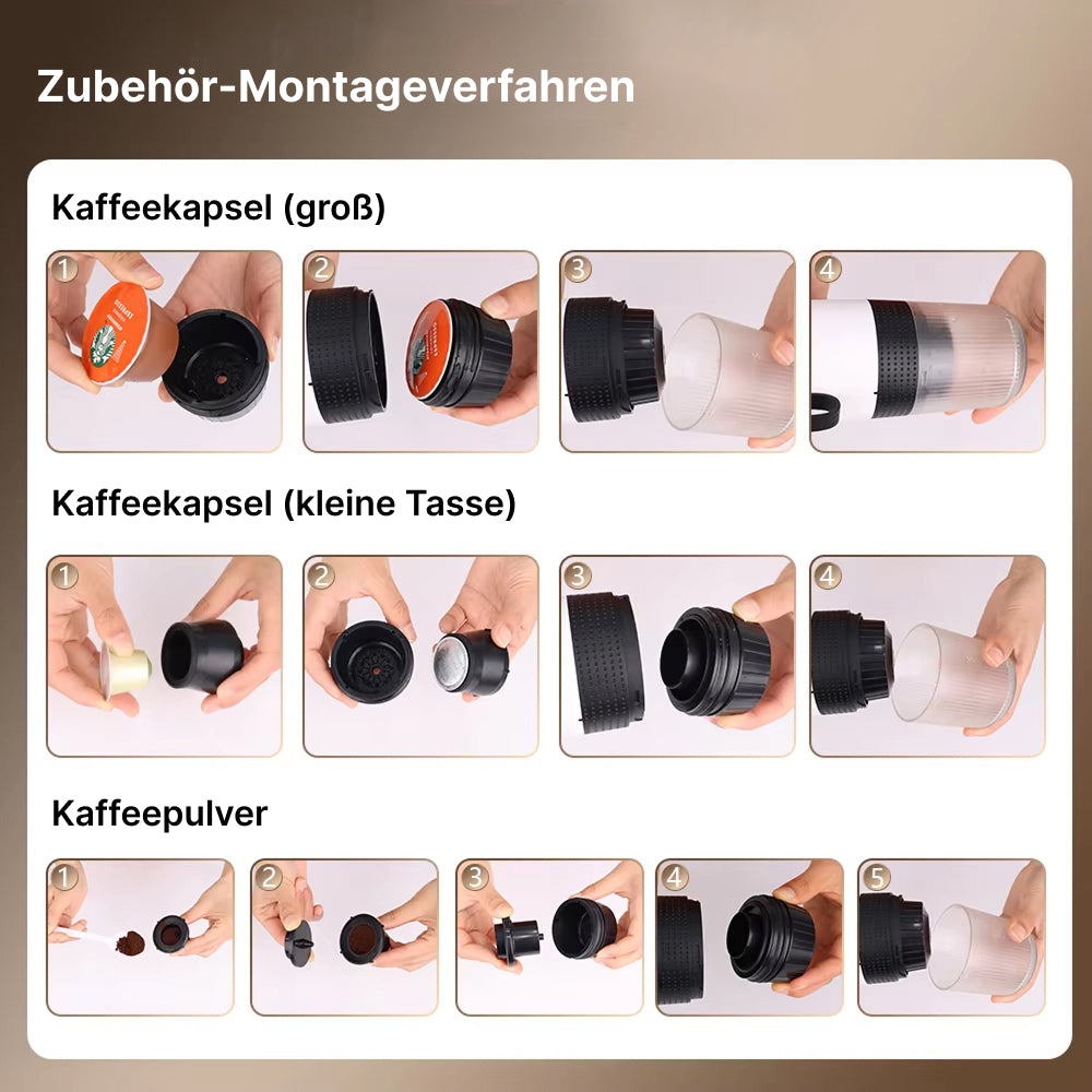 Coferapid Kaffeemaschine Mit Akku