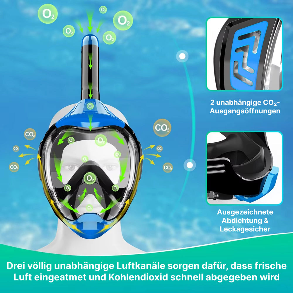 Coralefa Schnorchelmaske