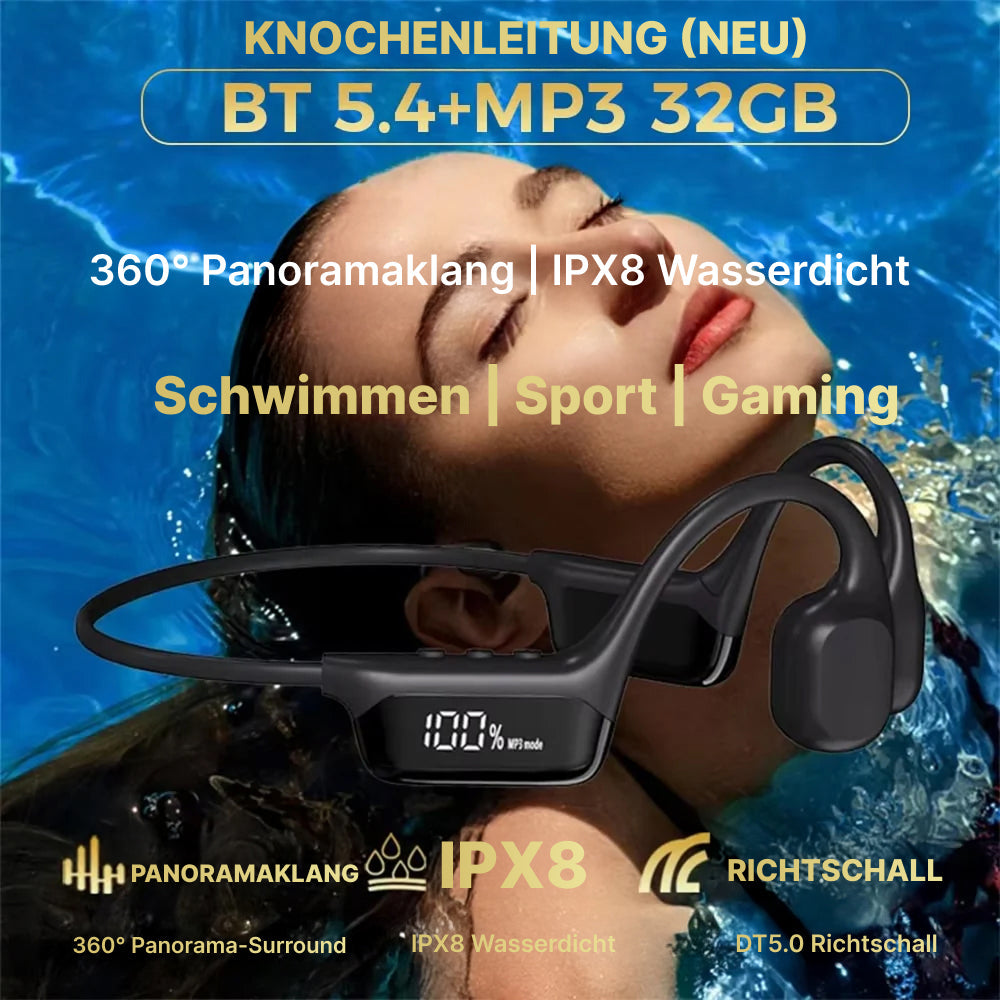 Cranovib V2 Fahrrad-Kopfhörer
