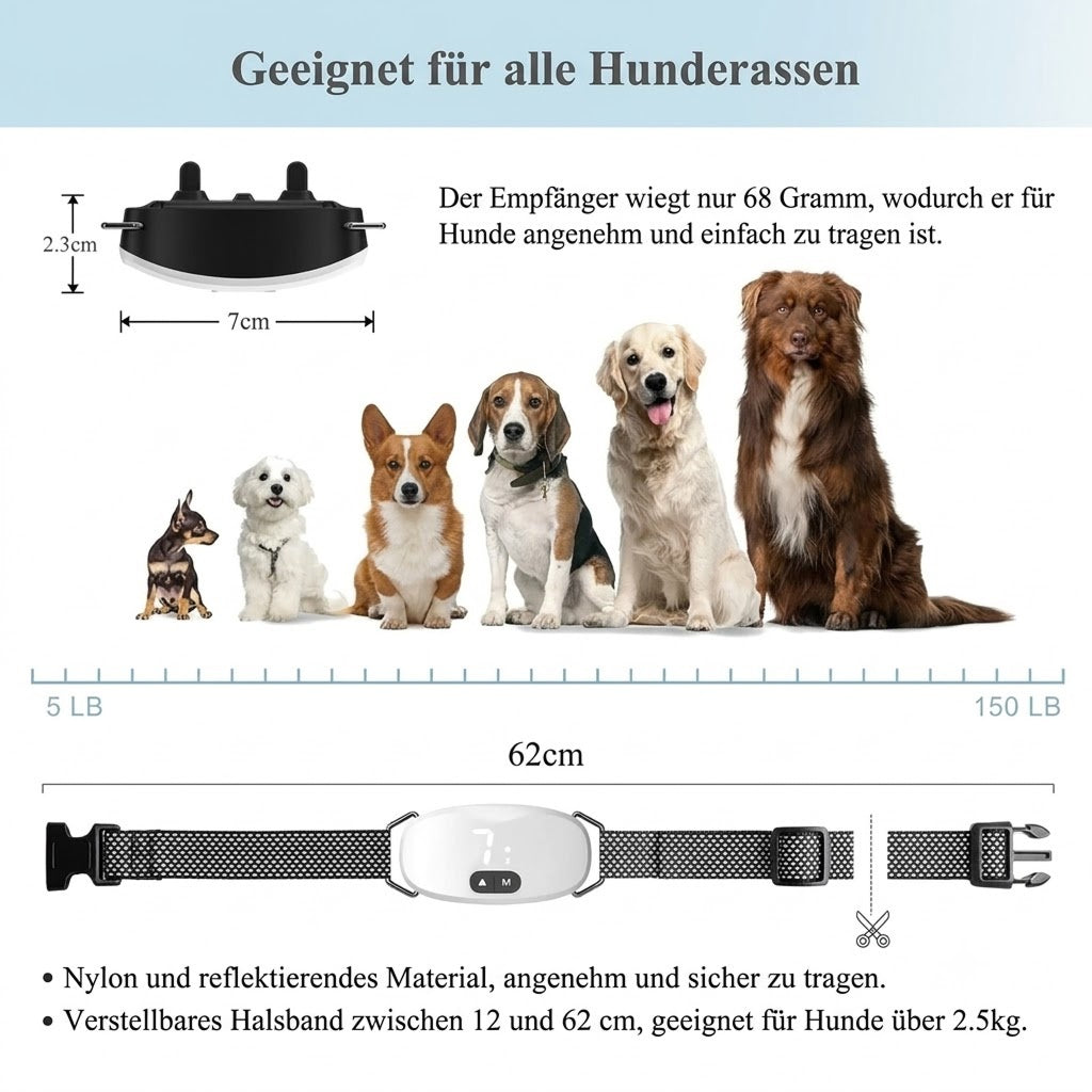 PupCalmi Antibell-Halsband