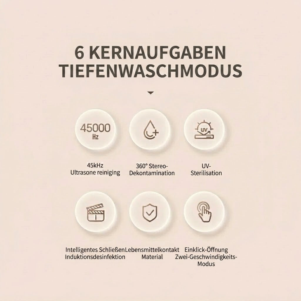Denturexi Ultraschall Prothesenreiniger