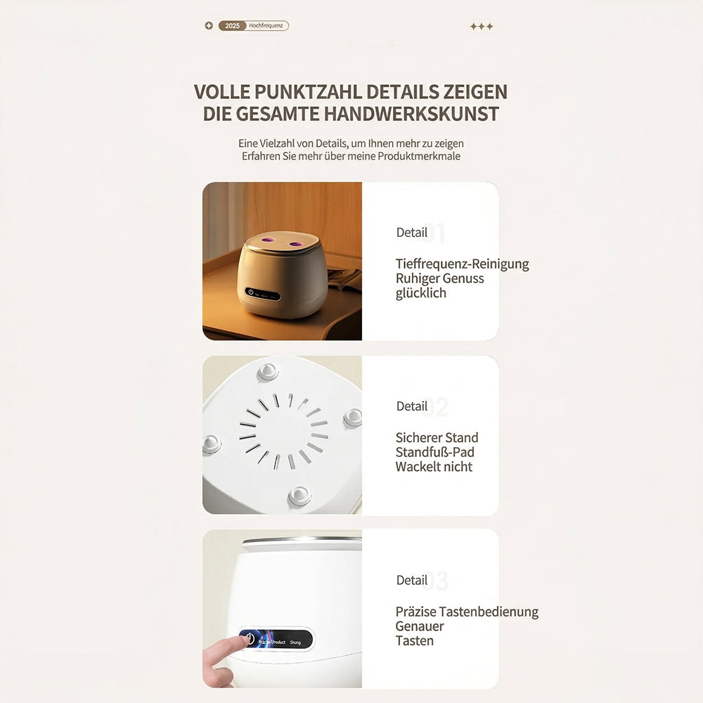 Denturexi Ultraschall Prothesenreiniger