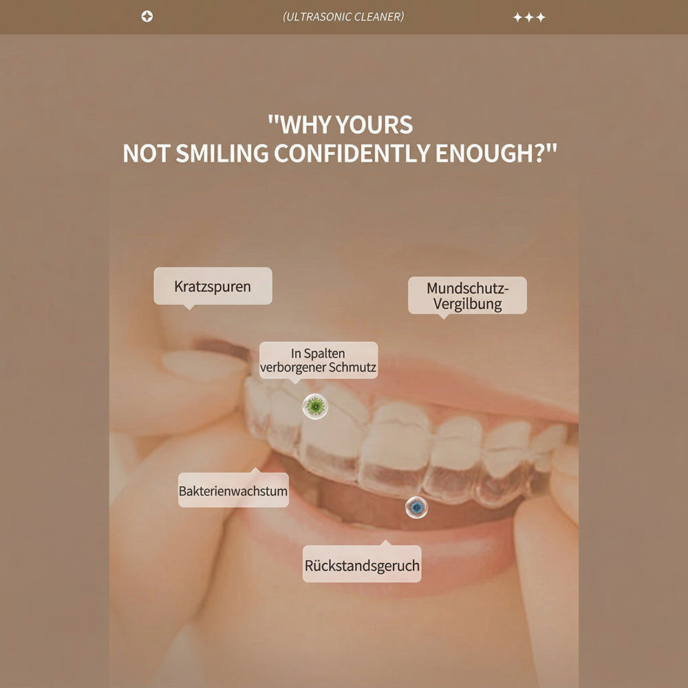 Denturexi Ultraschall Prothesenreiniger