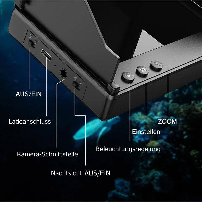 DiveVuse Unterwasser Angelkamera