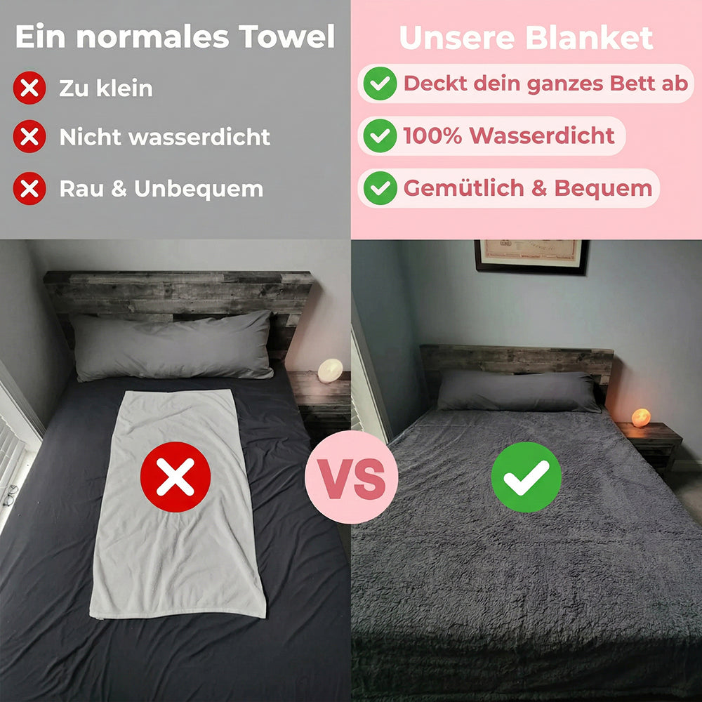 DryNestur Wasserdichte Decke für Paare