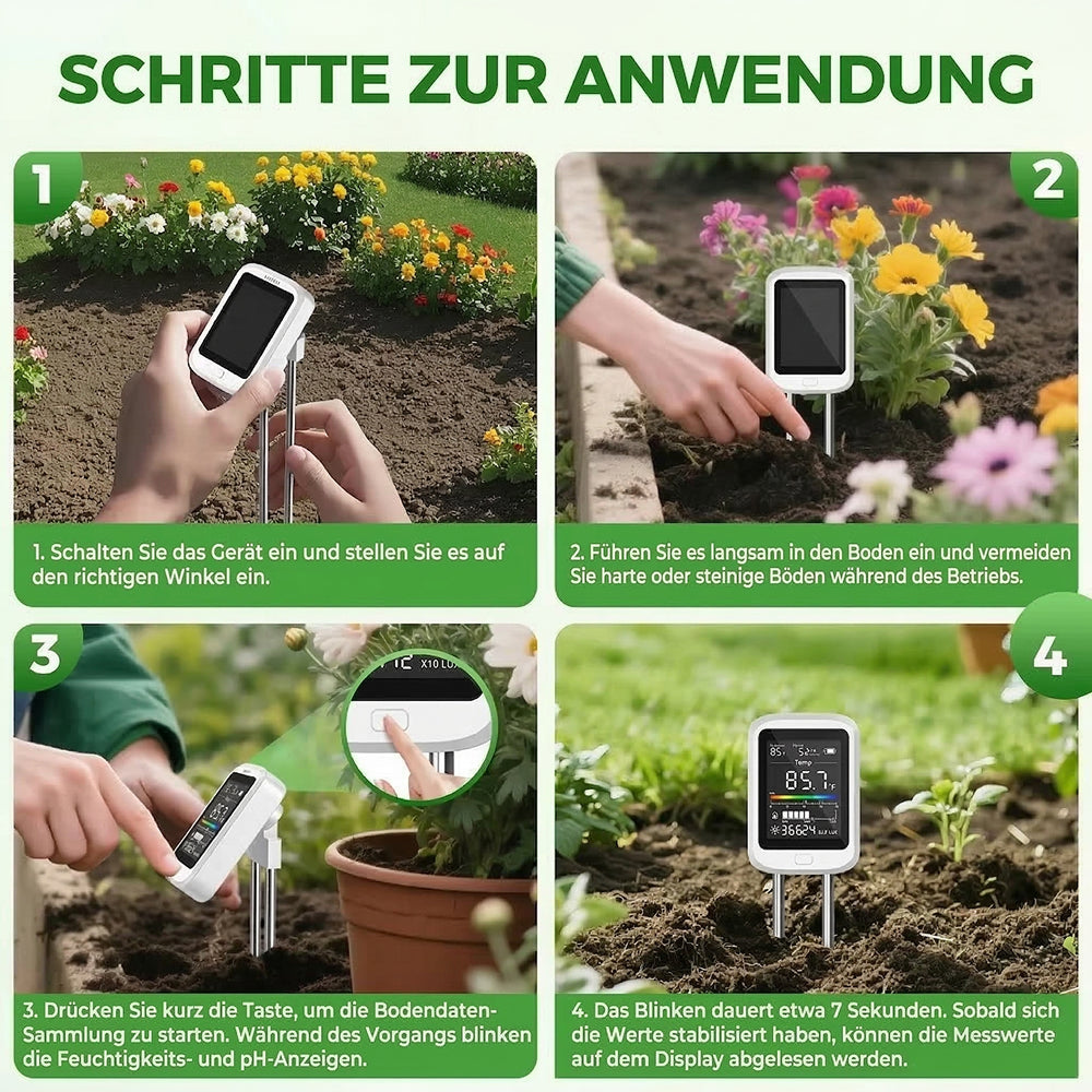 Famipheer Boden Feuchtigkeitsmesser