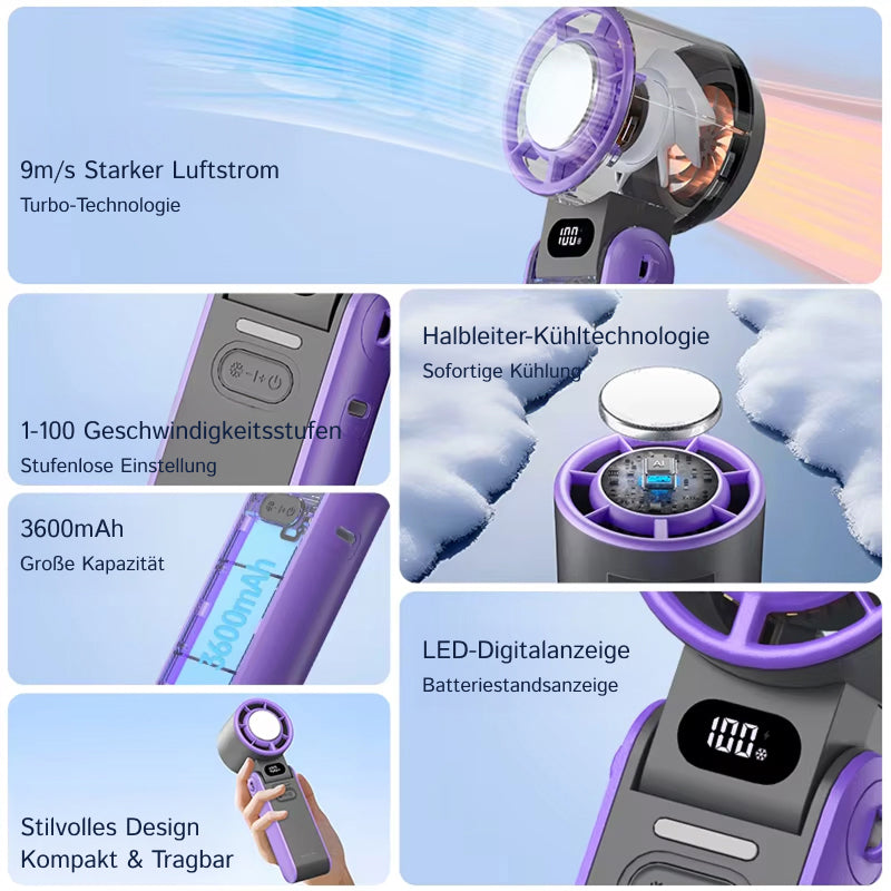 FaniArzee Turbo Handventilator