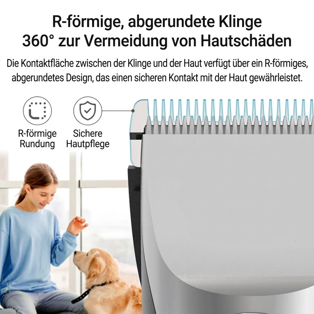 FuriCutx Hundeschermaschine Langhaar