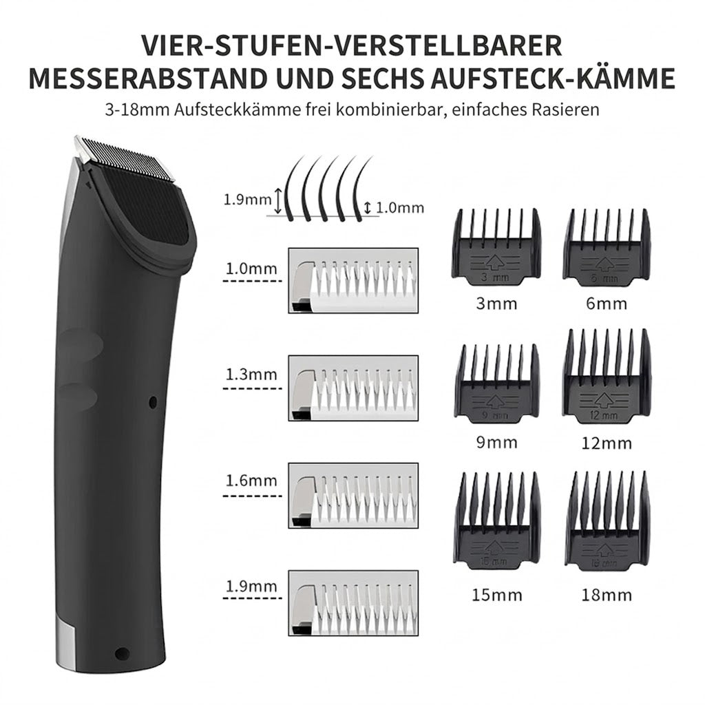 FuriCutx Hundeschermaschine Langhaar