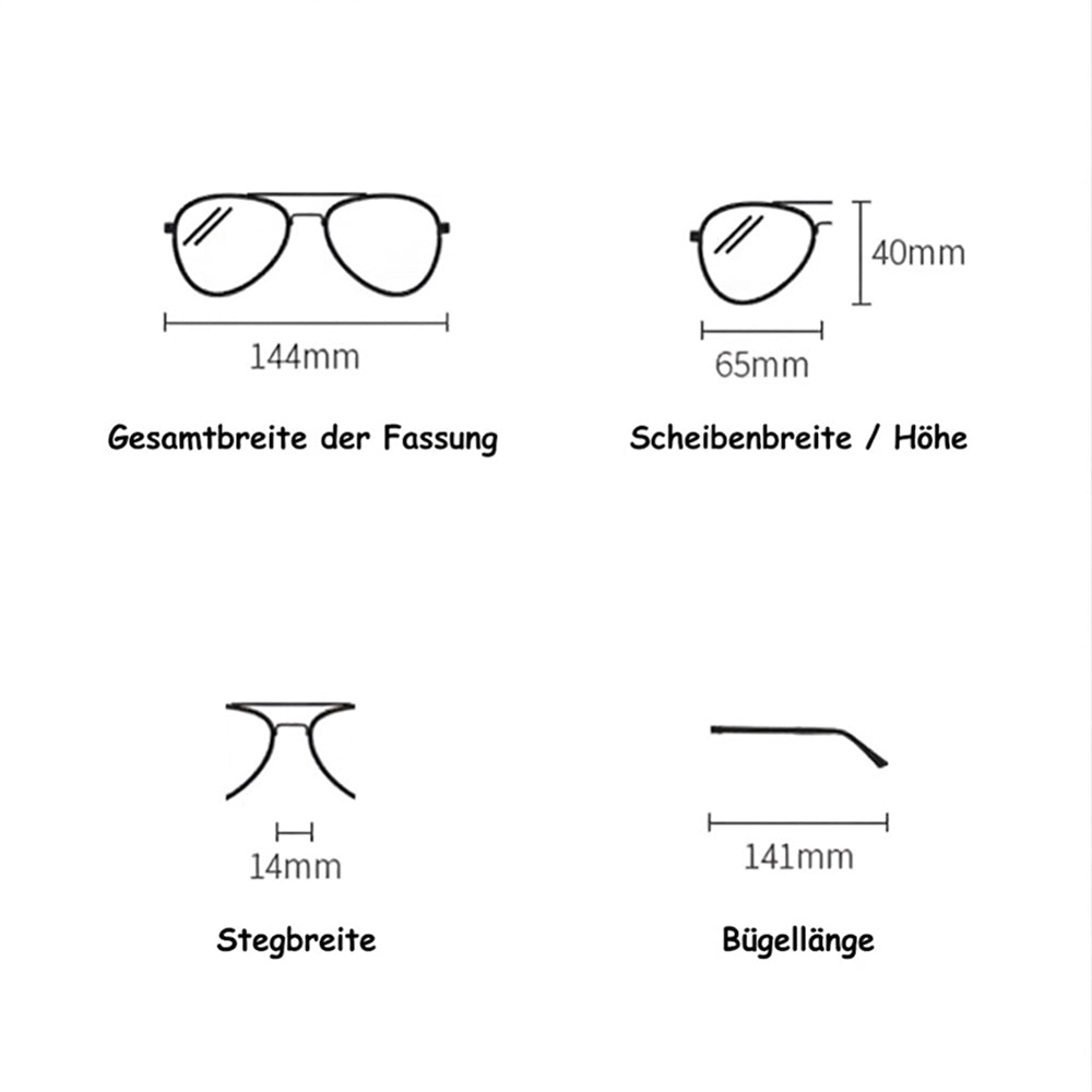 Glazixo Polarisierte Sonnenbrille