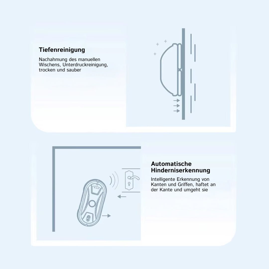 GlidePex Fensterputzroboter