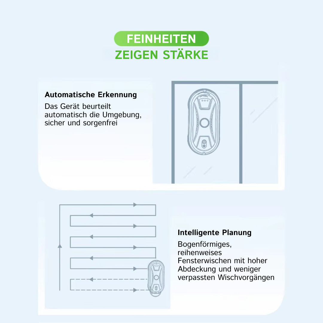 GlidePex Fensterputzroboter