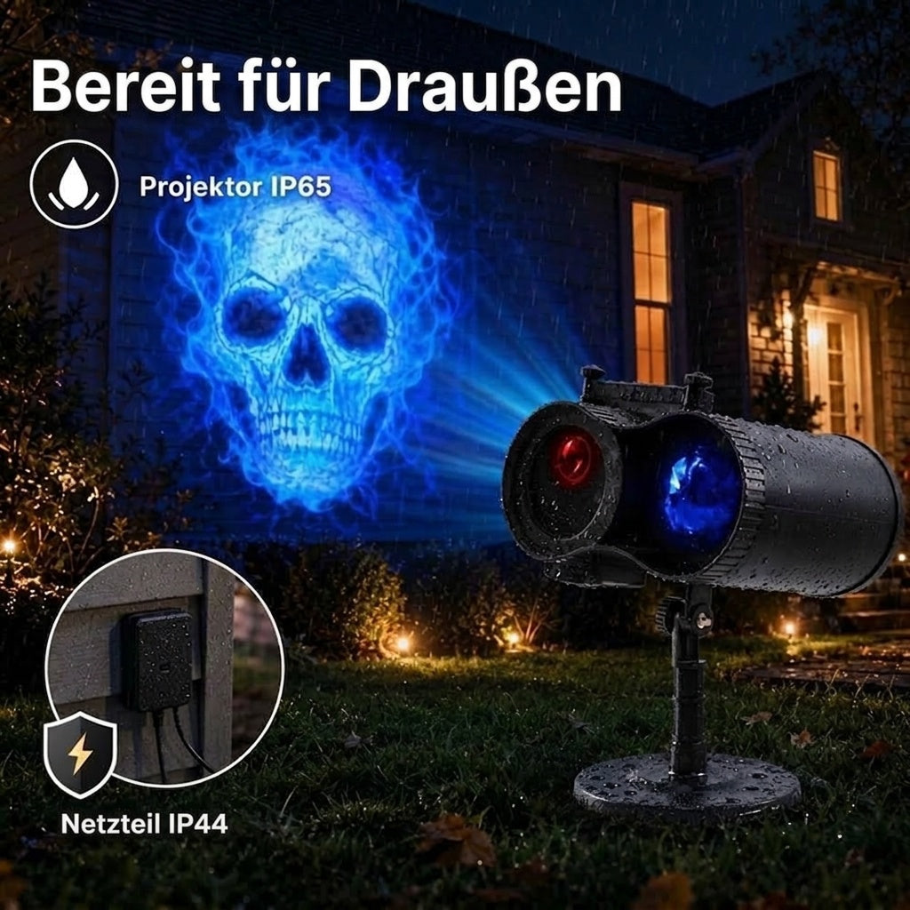 HallowyGo Halloween Projektor
