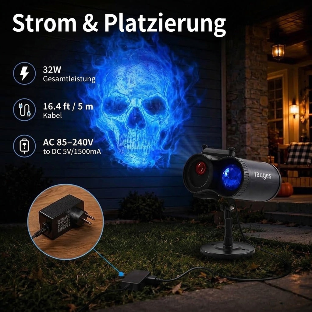HallowyGo Halloween Projektor