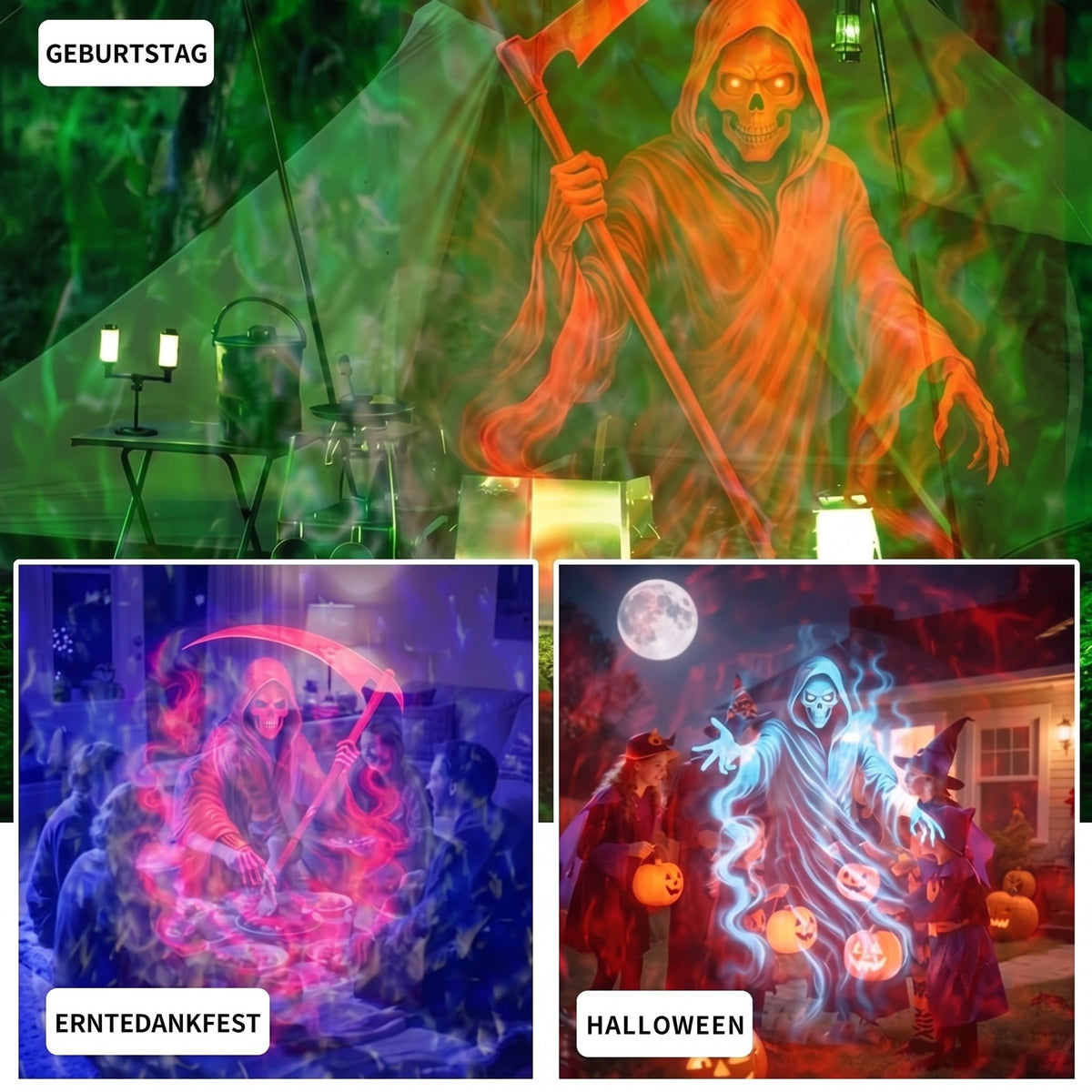 HallowyGo Halloween Projektor