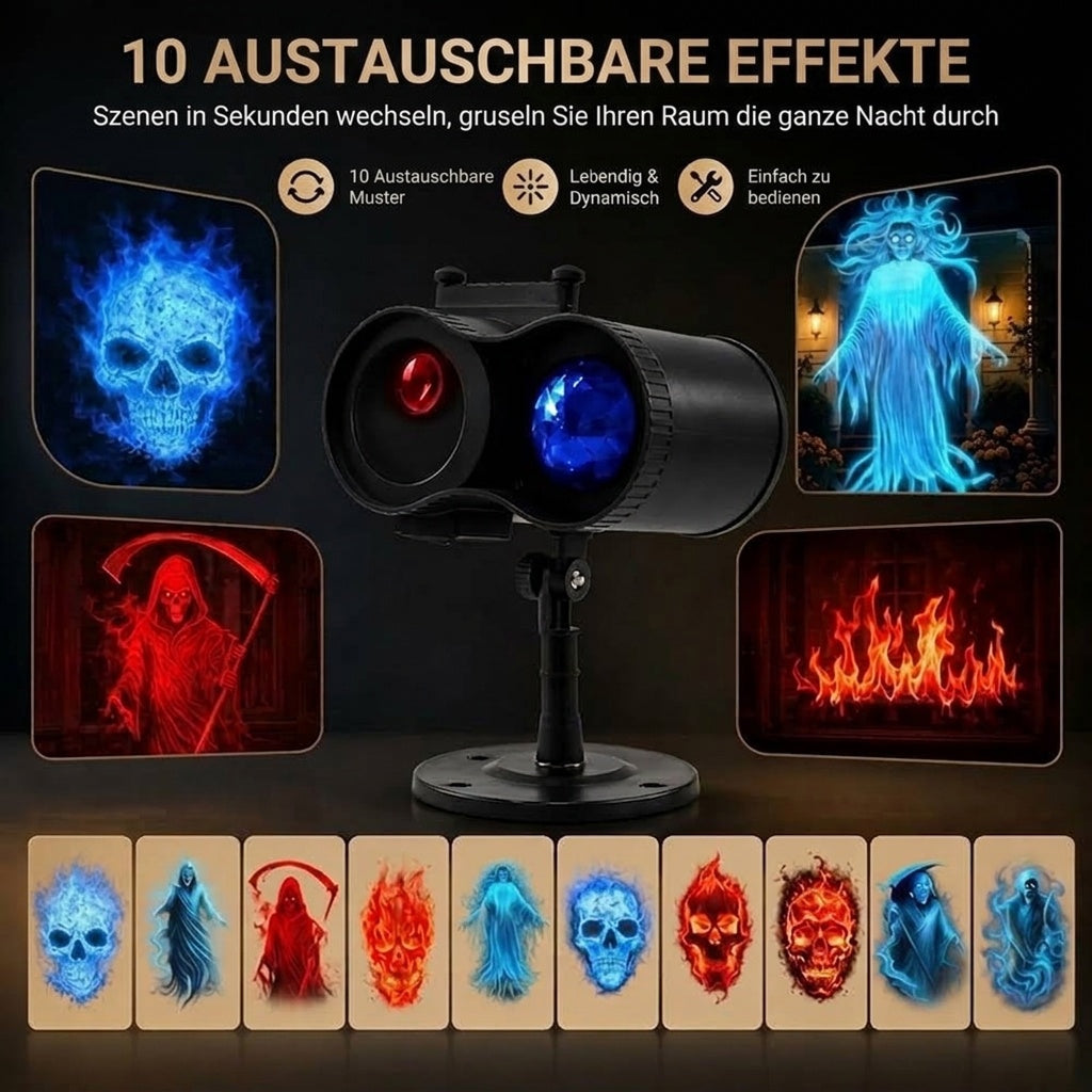 HallowyGo Halloween Projektor