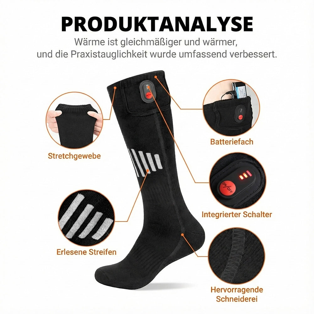 HetFosox Beheizbare Socken