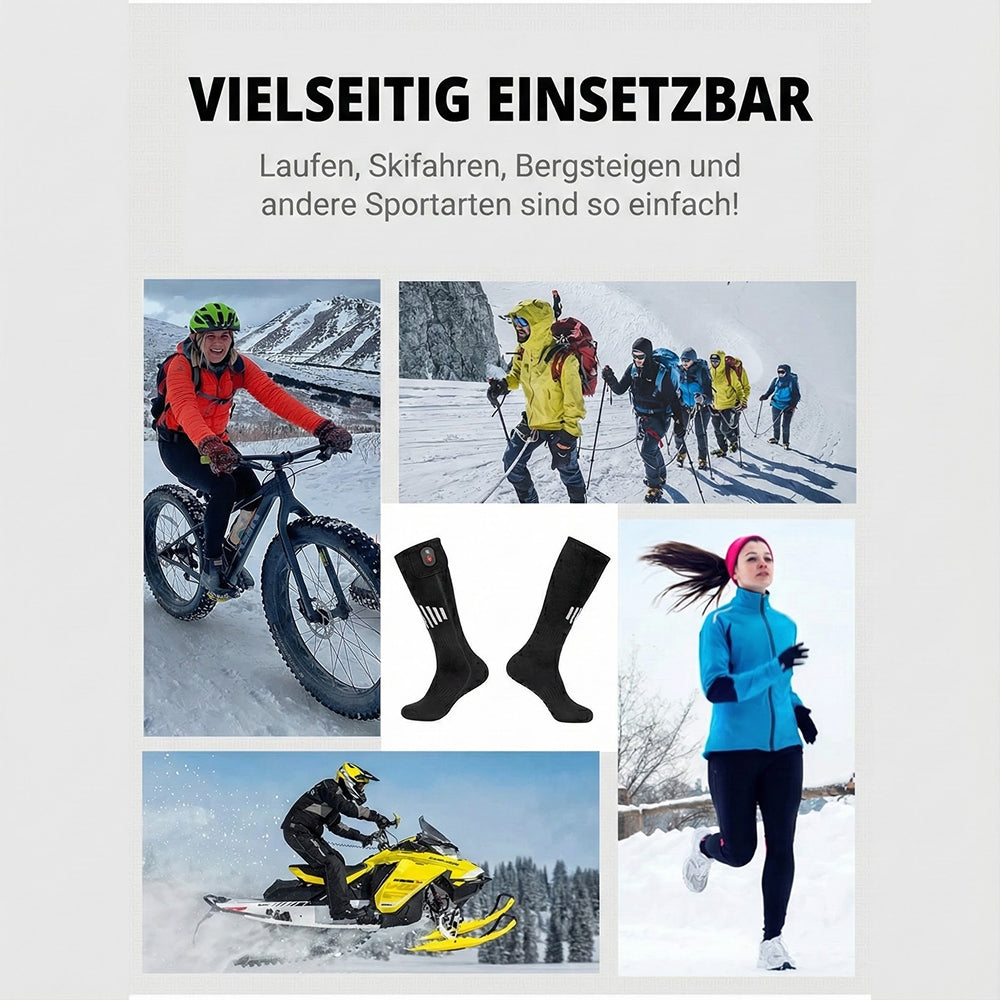 HetFosox Beheizbare Socken