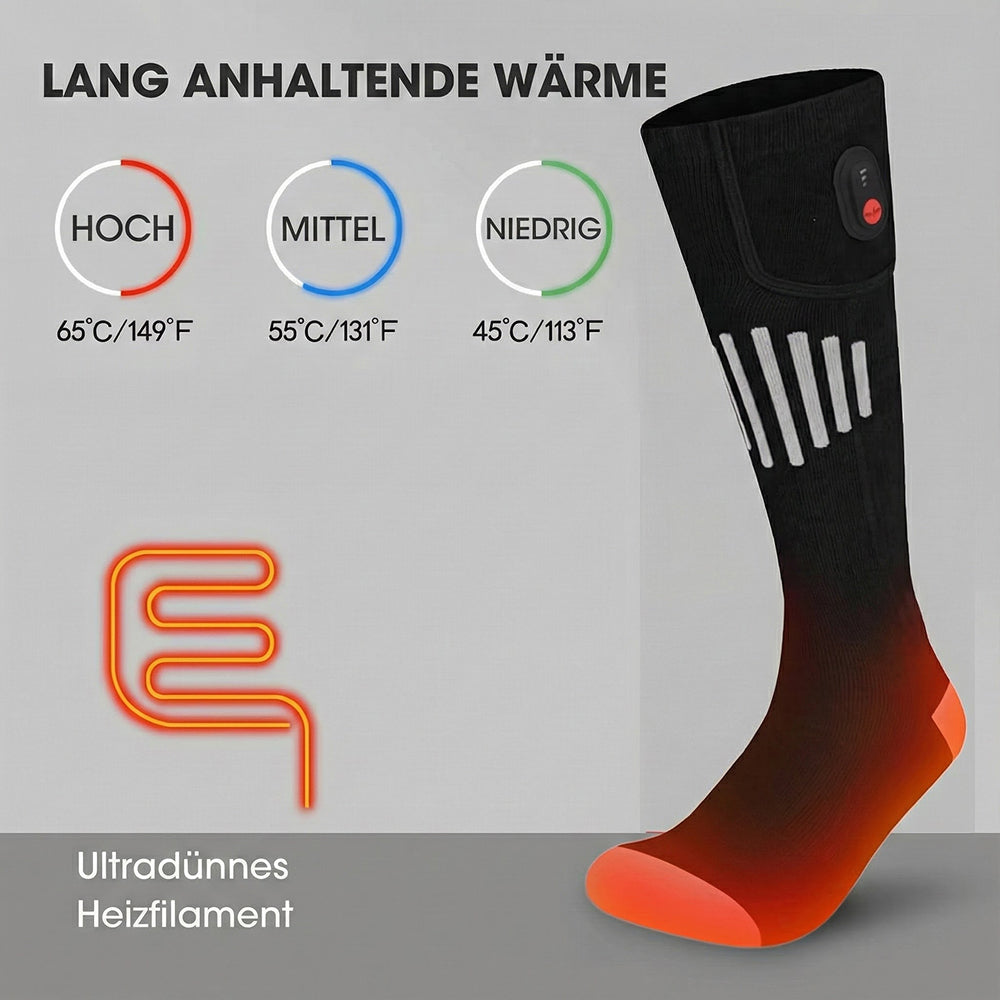HetFosox Beheizbare Socken