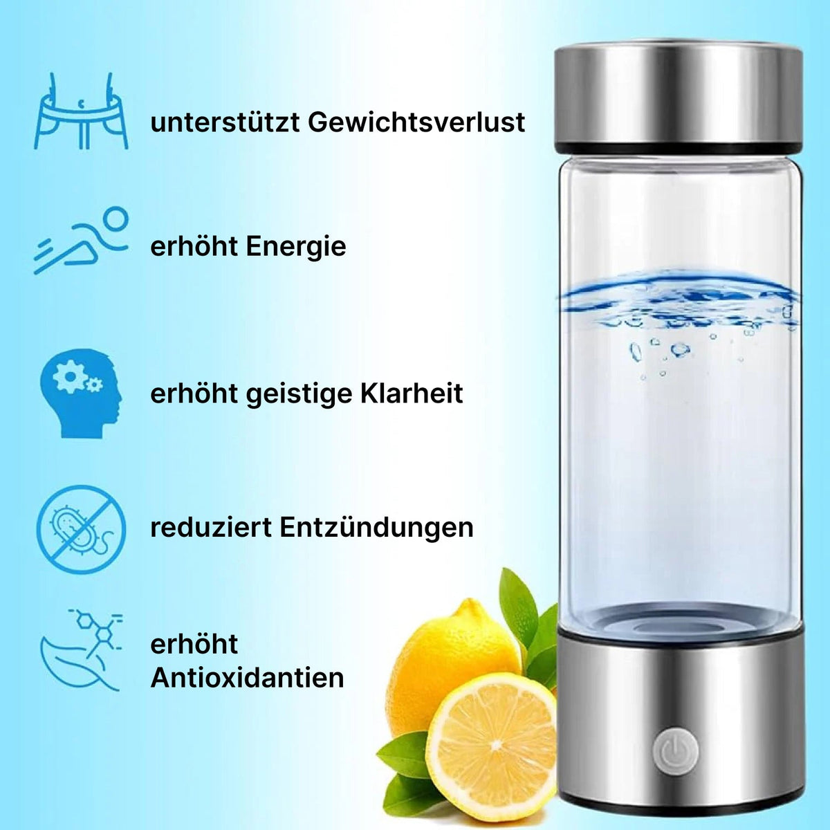 HyroXper Wasserstoff-Wasserflasche