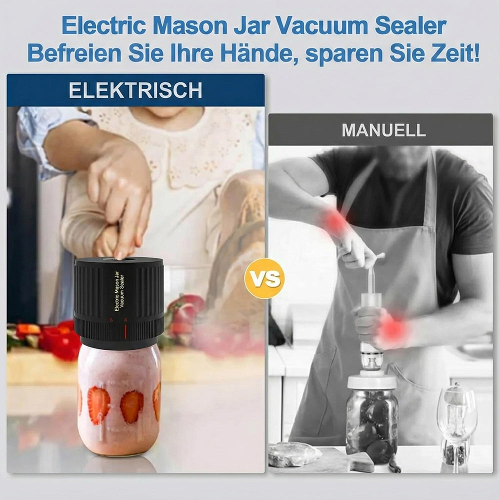 JarVacier Vakuumierer für Gläser