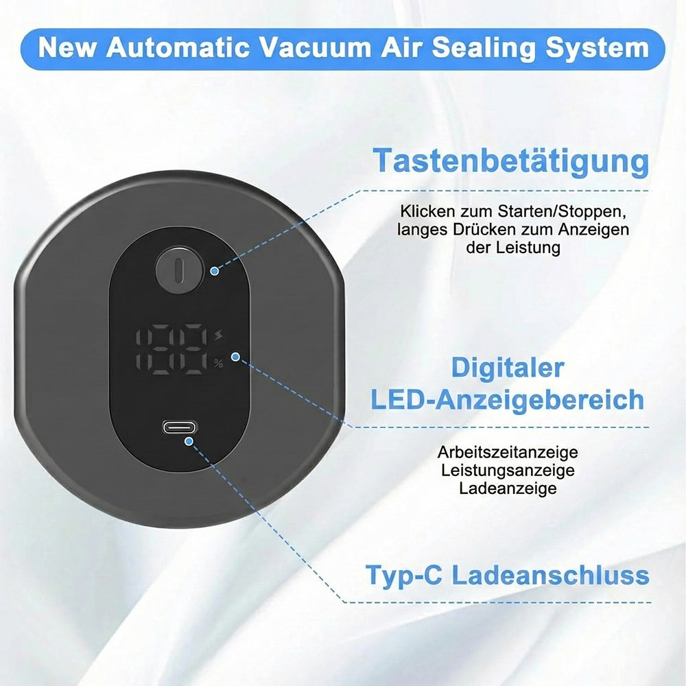 JarVacier Vakuumierer für Gläser