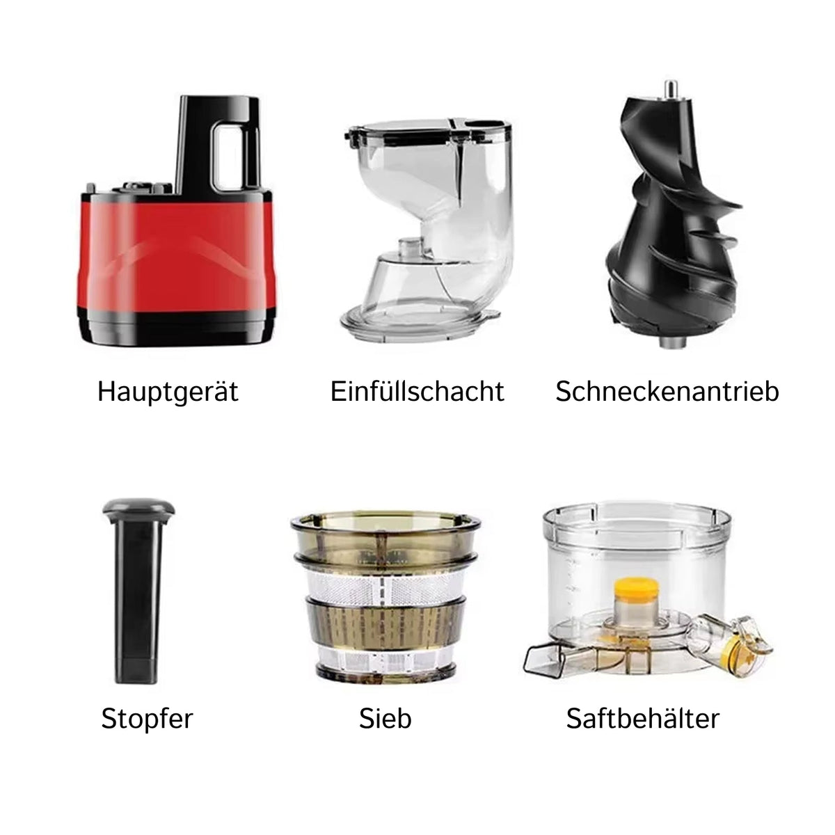 JuiCiento Kaltpresse-Entsafter