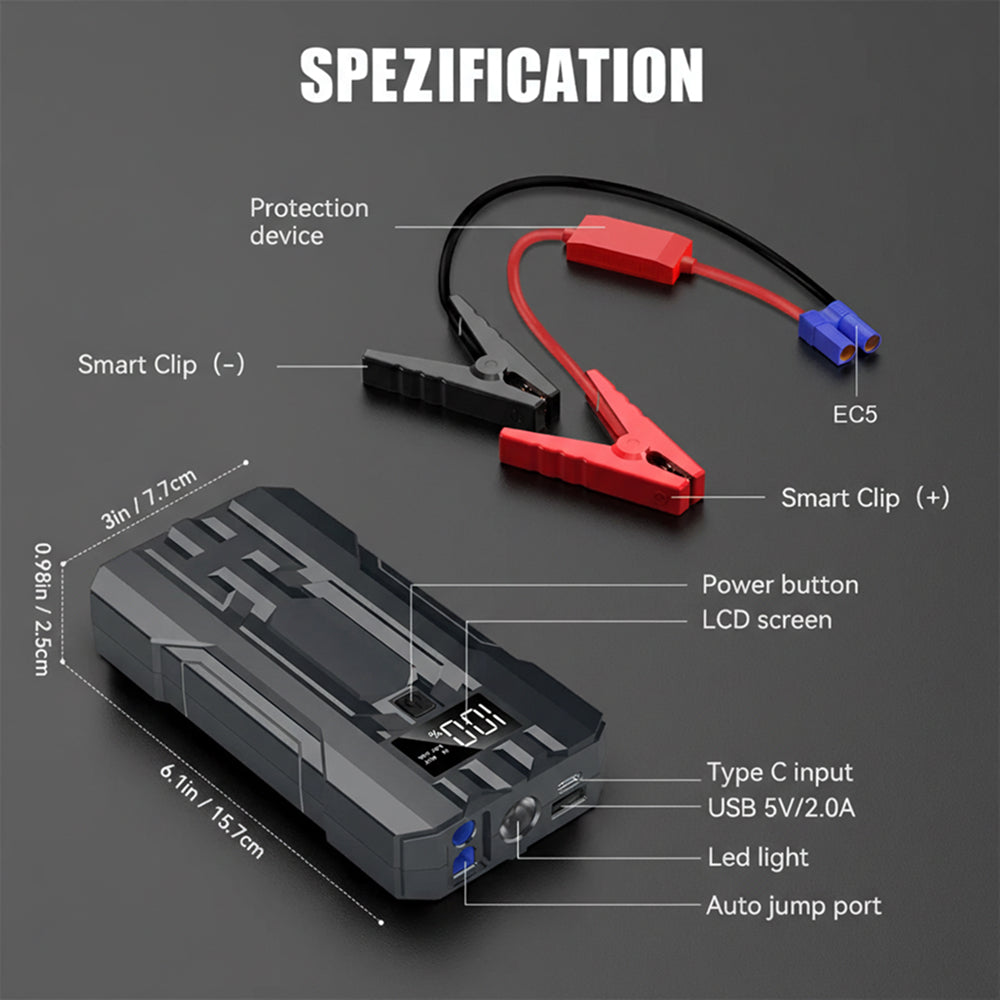 JumpeVolt Jump Starter Powerbank