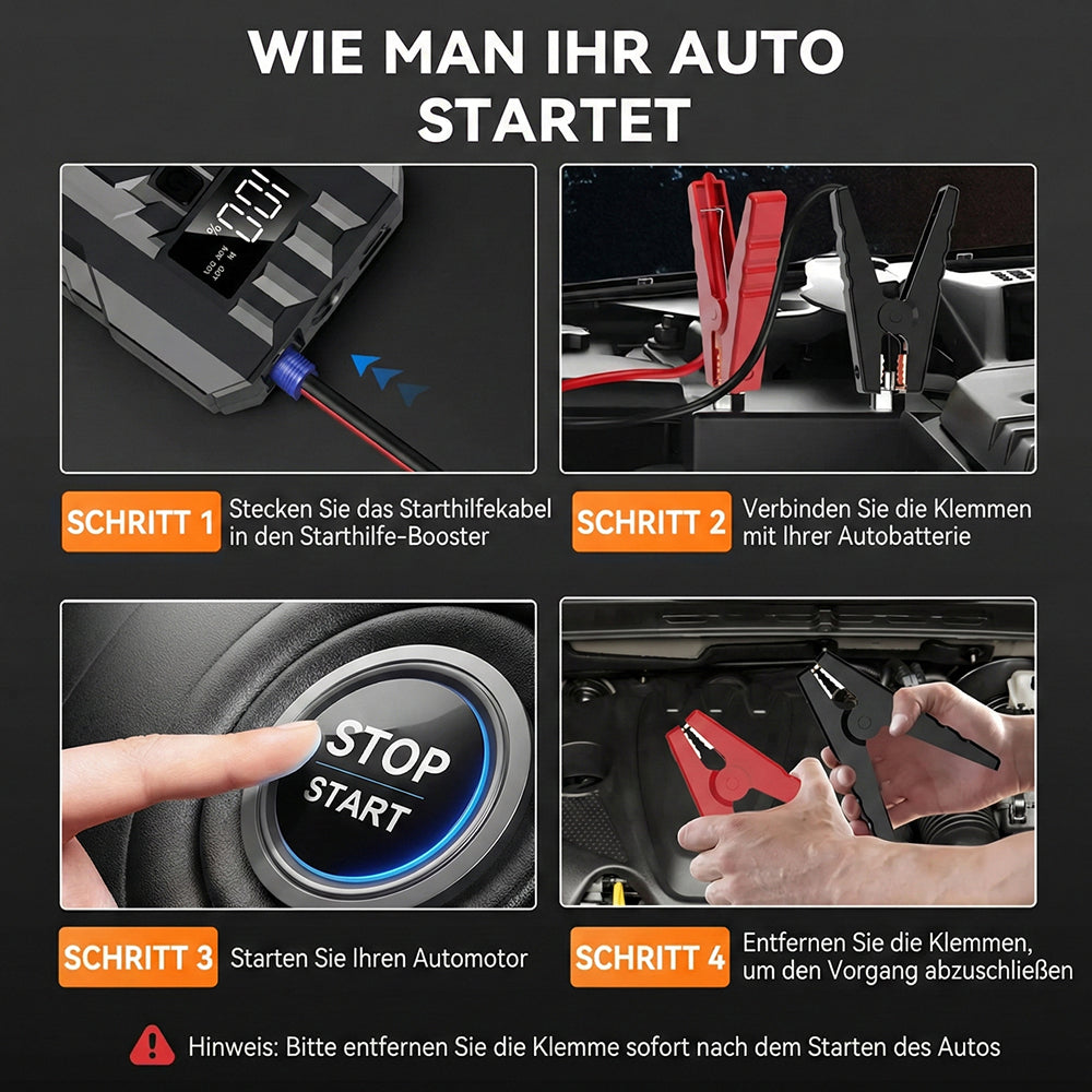 JumpeVolt Jump Starter Powerbank