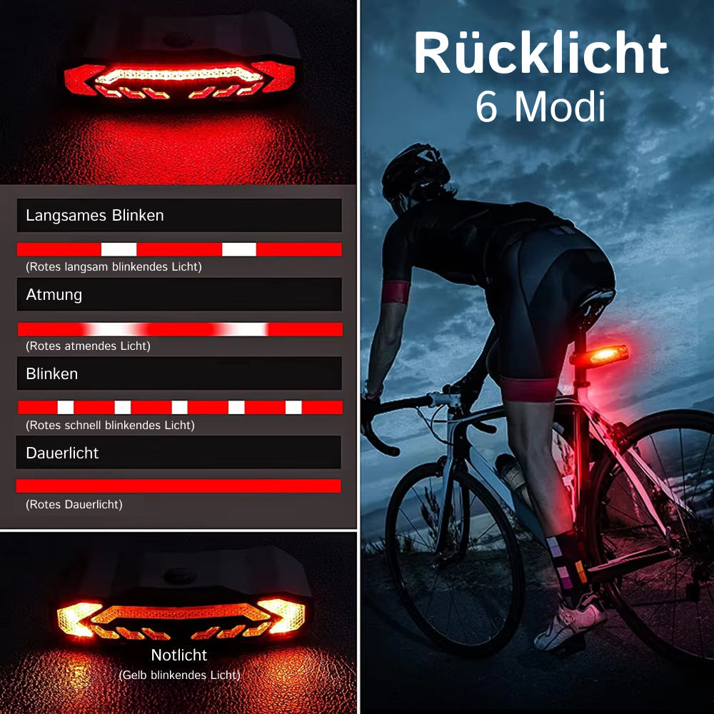 Lumiridex Fahrrad Rücklicht LED