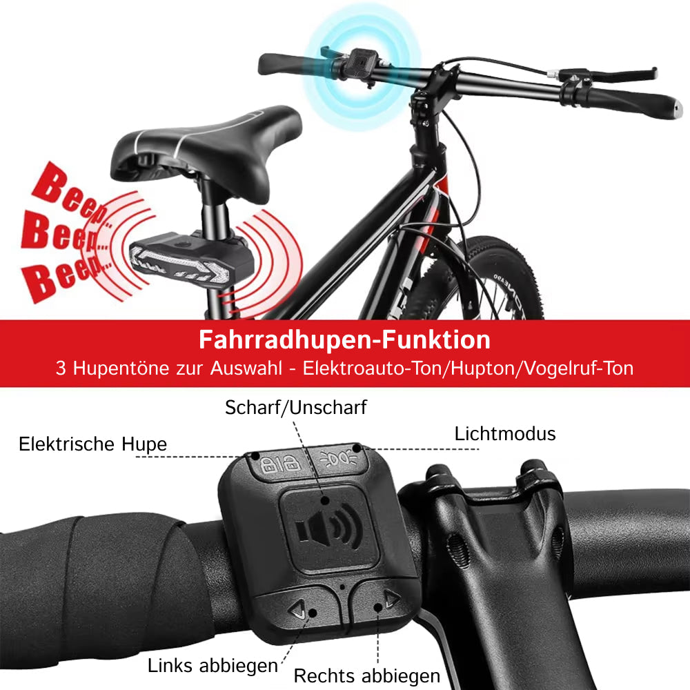 Lumiridex Fahrrad Rücklicht LED