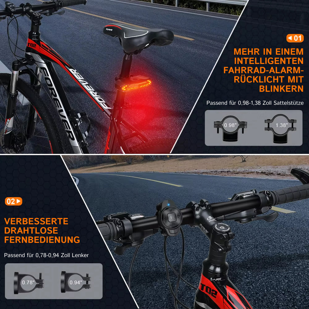 Lumiridex Fahrrad Rücklicht LED