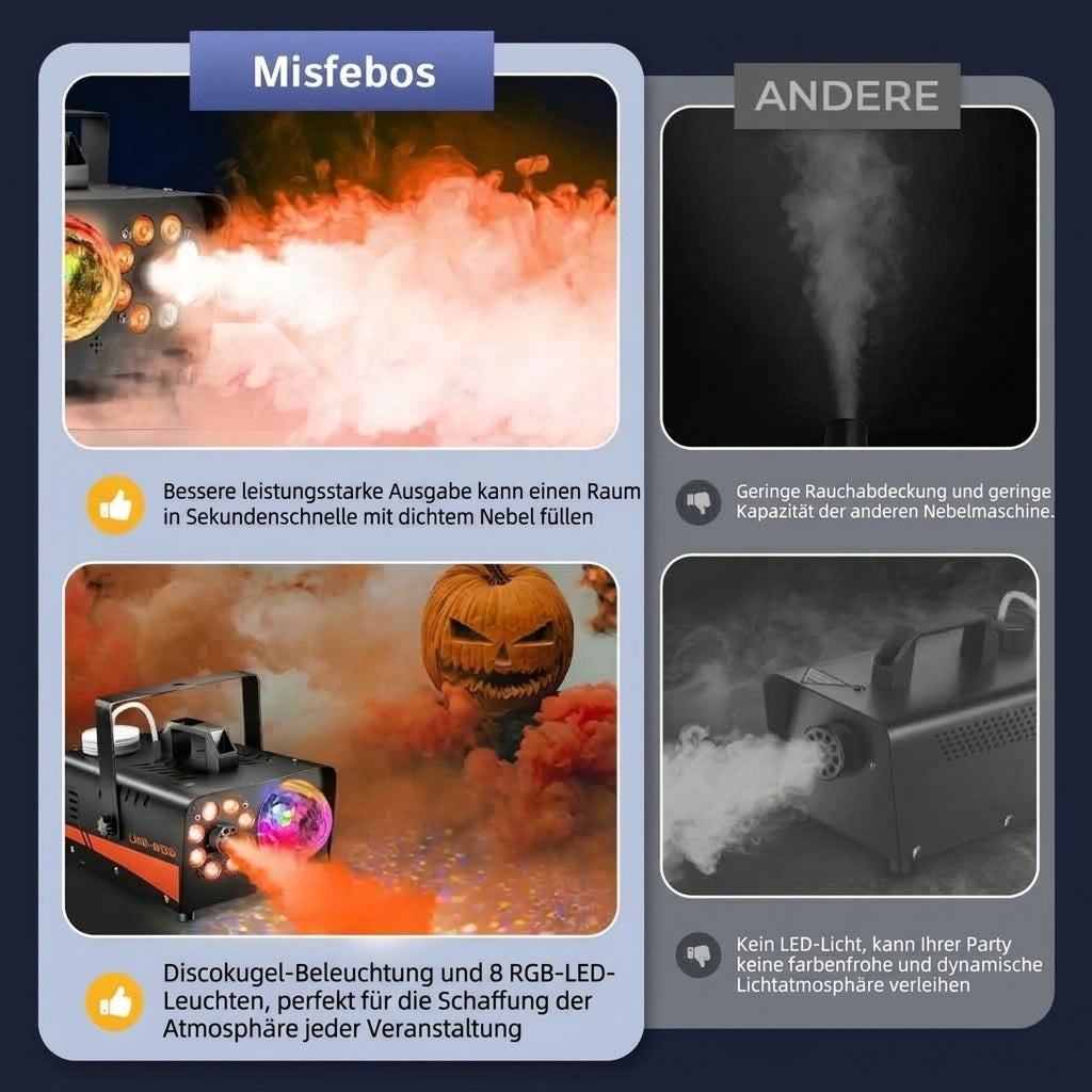Misfebos Nebelmaschine