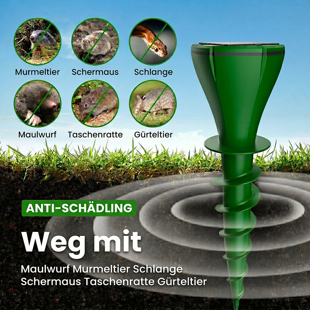 MoleSonix Ultraschall Maulwurfschreck