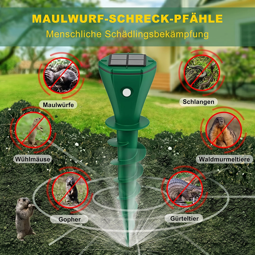 MoleSonix Mittel Gegen Maulwürfe