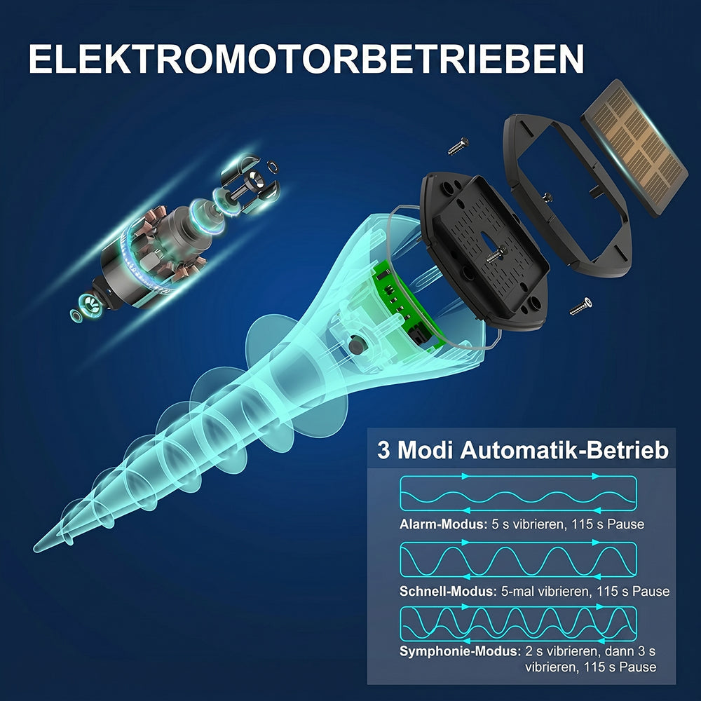 MoleSonix Ultraschall Maulwurfschreck