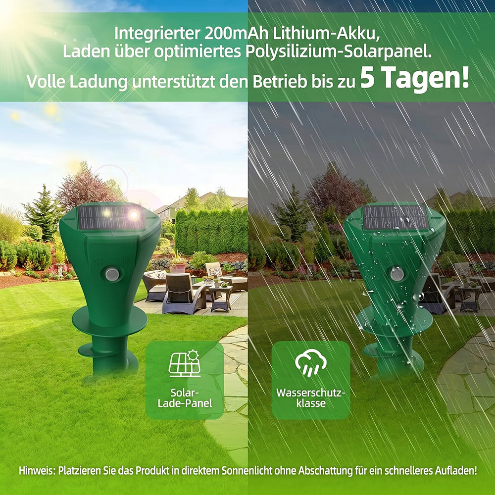 MoleSonix Maulwurfschreck Solar