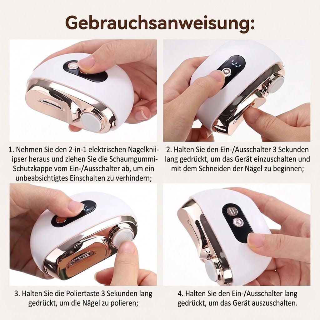 Nailixos Elektrischer Nagelknipser