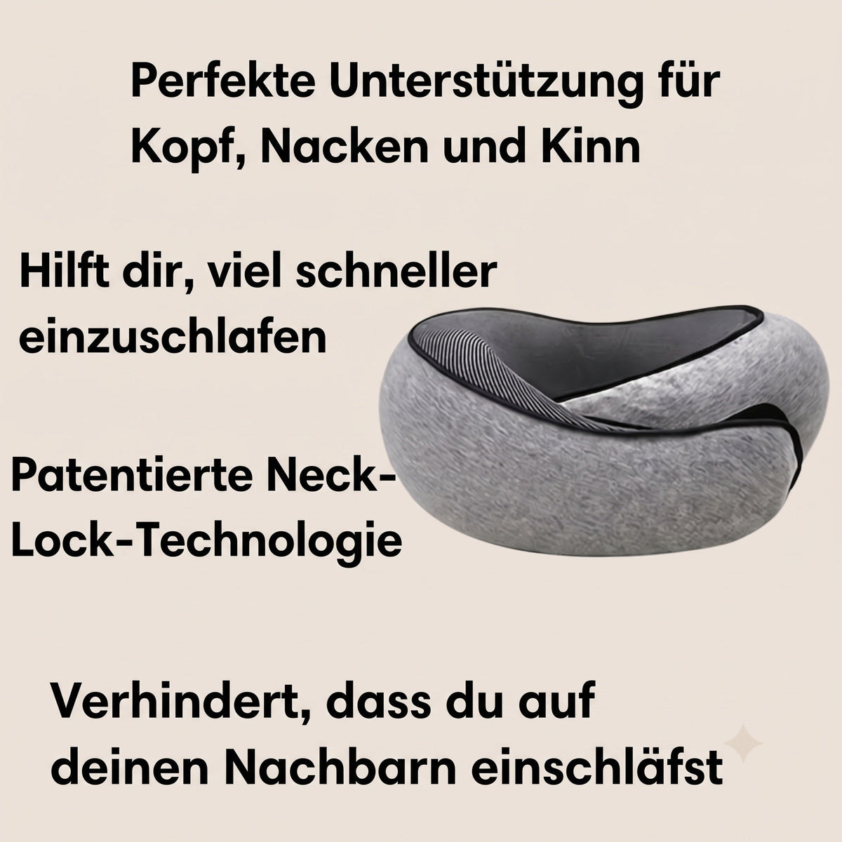 NapyNeck Nackenkissen Flugzeug