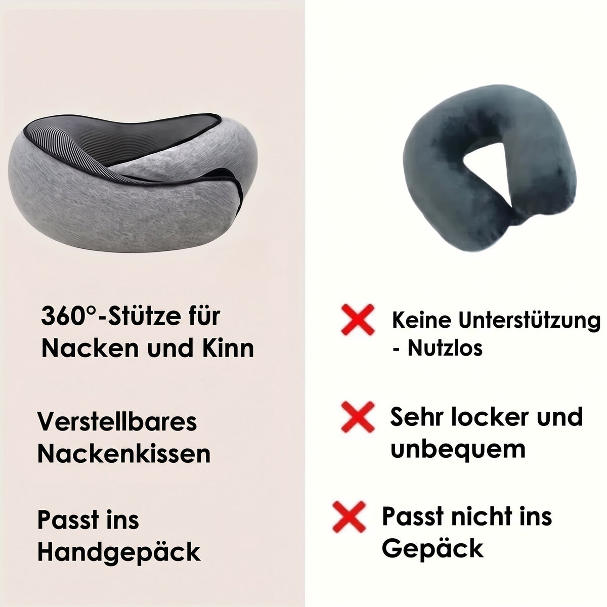 NapyNeck Nackenkissen Flugzeug